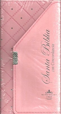 Biblia RVR036CB Agenda Broche Rosa Claro