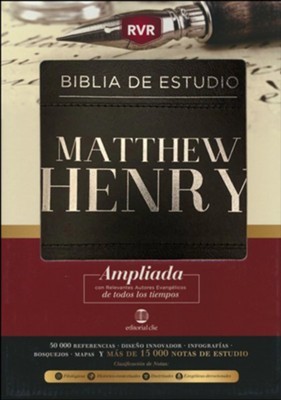 Biblia de Estudio RVR Matthew Henry