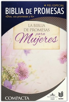 Biblia Promesas Compacta Floral Zipper