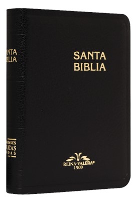 Biblia RV1909 025 Imit Negro Bolsillo