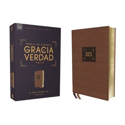 Biblia NBLA Gracia y Verdad Leathersoft Café