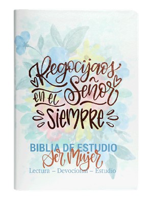 Biblia de Estudio Ser Mujer RVR086cLGEETI-BEM