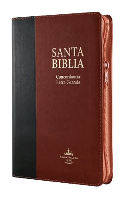 Biblia RVR066 ABS Negro y Marron