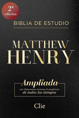 RVR Biblia de Estudio Matthew Henry 2da Edición