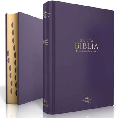 Biblia RVR60 065cti LG Clásica Morada In