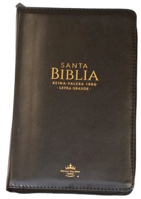 Biblia RVR60 065cz LG Clásica Negra Cier