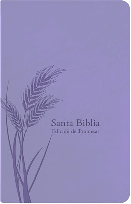 Biblia De Promesas/RVR60/Manual/Lavanda/Imitacion Piel/Cierre