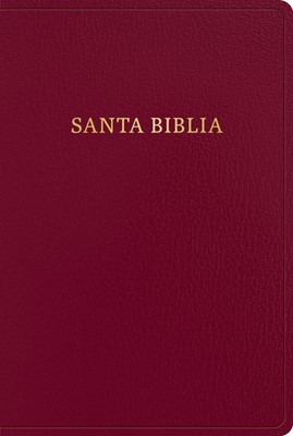Biblia RVR60/ Letra Gigante/ Borgoña Imitacion Piel Ed.2023