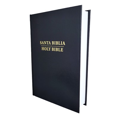 Biblia Bilingue RVR1960/KJV Tamaño Personal Negro Tapa Dura
