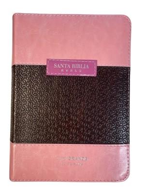 BIBLIA RV60 045 CLASSICA ROSA/CAFÉ PAÍS