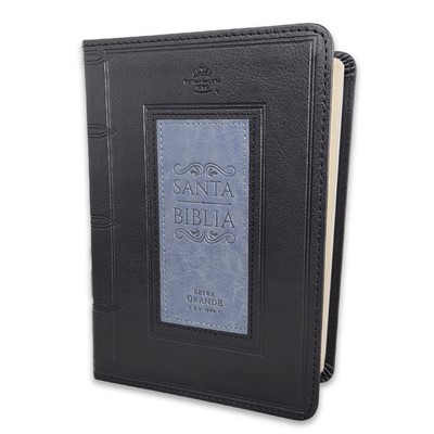 Biblia RVR60 035c PJR frame negro/gris Tamaño Compacto