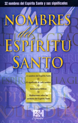 Nombres Del Espiritu Santo/Folleto/Colec