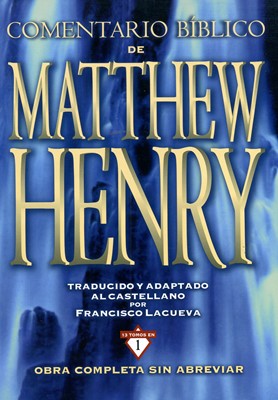 Comentario bíblico Matthew Henry