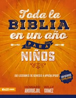 Toda La Biblia En Un Año Para Niños (Rústica) [Estudio Bíblico]