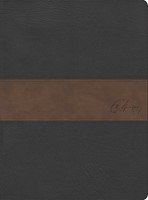 RVR 1960 Biblia de estudio Spurgeon, negro/marrón símil piel (Simil Piel) [Biblia de Estudio]