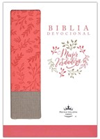 Biblia devocional Mujer Verdadera RVR60 - Duo-tono Coral (Imitación Piel Coral) [Biblia para la Mujer]