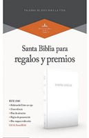 Santa Biblia RVR 1960 para Regalos y Premios (Imitación Piel Blanca) [Biblia]