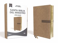 Santa Biblia NBLA Del Ministro (LeatherSoft Beige) [Biblia]