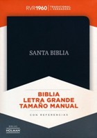 Biblia RVR60 LGi Manual Piel Fabri Negro (Piel Fabricada) [Biblia]
