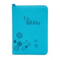 Biblia Traducción Lenguaje Actual - Letra Grande (Imitación Piel Aquamarina Con Cierre) [Biblia Compacta]