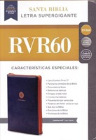 Biblia RVR60 Leathersoft cierre azul (Rústica ) [Biblia]