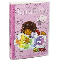 Biblia RVR01040E Misionera Rosa Niña (Rústica) [Biblias para Niños]
