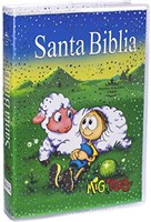 Biblia RVR040E Misionera Azul Niño (Rústica) [Biblias para Niños]