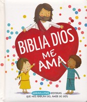 Biblia Dios me Ama (Tapa Dura Acolchada) [Biblias para Niños]