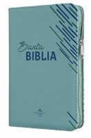 Biblia RVR1960 LG Verde Canto Verde (Simipiel con Cierre) [Biblia]