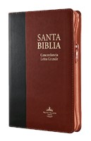 Biblia RVR066 ABS Negro y Marron (Simipiel) [Biblia]