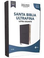 Biblia Ultrafina NVI Letra Gigante  Azul Marino (Simipiel) [Biblia]
