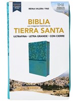 Biblia Tierra Santa LG Turquesa Cierre (Simipiel) [Biblia]