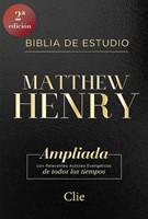 RVR Biblia de Estudio Matthew Henry 2da Edición (Imitación Piel) [Biblia de Estudio]