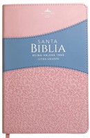 RVR1960 Bitono Rosa/Azul LG (Simipiel) [Biblia]