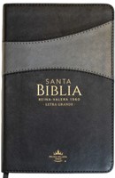 RVR1960 Bitono Negro/Gris Indice LG (Simipiel ) [Biblia]