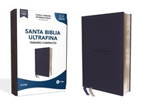 Biblia NVI/Ultrafina/Compacta/Piel Especial/Azul Marino (Imitación piel) [Biblia Compacta]