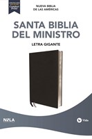 Biblia Del Ministro NBLA Piel LGig Negra (Imitación Piel) [Biblia]