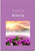 Biblia RVR60 Misionera Morado Paisaje (Rústica) [Biblia]