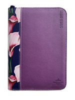 Biblia / RVR046CZLM PJR Lila Diseño Flores [Biblia]