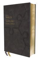 Biblia NBLA Estudio Inductivo / Gris Piel Italiana (SimiPiel) [Biblia de Estudio]