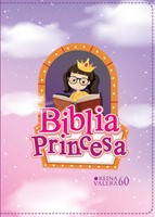 Biblia RVR 1960 - Tamaño Compacta - Princesa (Imitación Piel con Cierre) [Biblias para Niños]