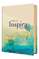Biblia NTV Inspira Azul Oro Con Filament (Imitación Piel) [Biblia]