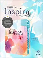 Biblia NTV Inspira Con Filament Floral (Simi Piel) [Biblia]