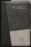 Biblia RVR60 068 CZTI COLECCIÓN ICONIC NEGRO/GR (Imitación Piel con Cierre) [Biblia]