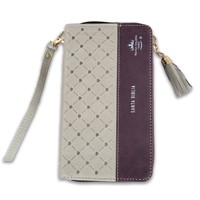 Biblia RVR6015CZTI/ Chequera Beige-Café/ Cierre (Imitación Piel con Cierre) [Biblia]