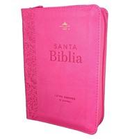 RVR60 Biblia Tamaño Manual Letra Grande Con Cierre (Imitación Piel con Cierre) [Biblia Compacta]
