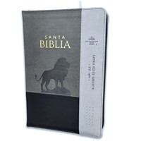 RVR60 Biblia Tamaño Grande Letra Súper Gigante con Cierre e Índice (Imitación Piel) [Biblia]