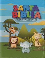 Biblia RVR60 Niños Animales Imitación Piel Cierre (Imitación Piel con Cierre) [Biblias para Niñ@s]