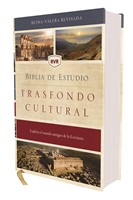 Biblia de Estudio RVR Trasfondo Cultural Tapa Dura (Tapa Dura) [Biblia]