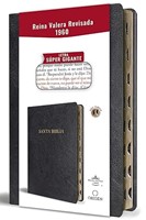 Biblia RVR60 Letra Súper Gigante e Índice Negra (Simi Piel) [Biblia]